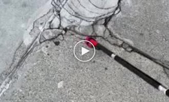 Как из неровности асфальта создать красоту
