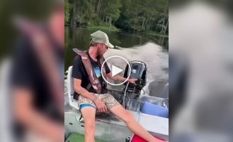 Man caught a bream