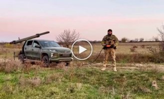 Супер мобільний РСЗВ на базі L200