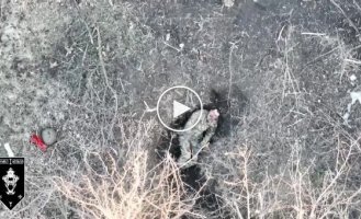 Drone operators of the 92nd Special Brigade destroy the occupiers in the Bakhmut direction