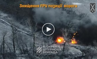 Воїни 3 ОШБр зірвали спробу окупантів атакувати наші позиції і ліквідували росіян, що ховалися.