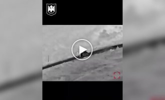 Оператори дронів знищили ворожу РСЗВ ТОС-1А Сонцепек