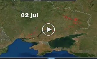 A selection of videos of missile attacks and shelling in Ukraine. Issue 9