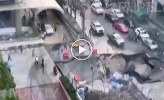 Масштабный обвал грунта в Бангкоке