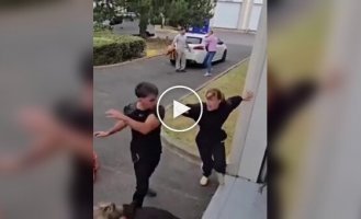 Бесконтактный бой в действии