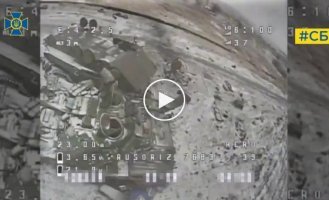 SBU special forces destroy invaders and enemy equipment with strike drones