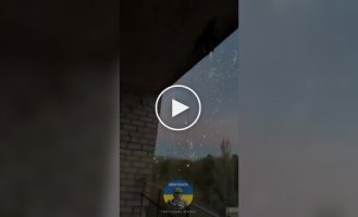 Russian army bombs Chasov Yar with phosphorus