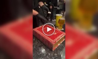 Impressive presentation of food