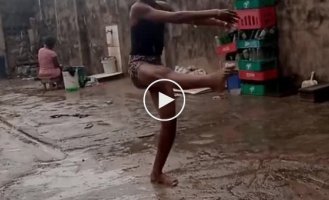 Nigerian boy who dances in the rain will study ballet in New York