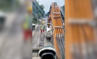 Веселые будни экскаваторщика