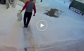 How they throw out garbage in Alaska