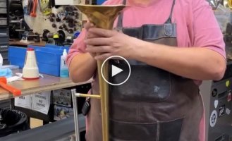 Restoring a Damaged Trombone