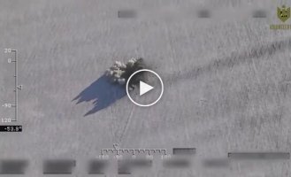 The crew of a Ukrainian Mi-8 helicopter pursues and lands a Russian-Iranian suicide drone Geran-2