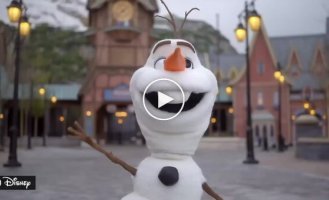 Disney показала роботизированную версию снеговика Олафа