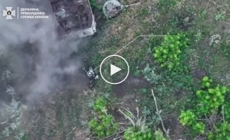 Border guards use FPV drones to destroy equipment and infantry of the invaders in the Bakhmut direction