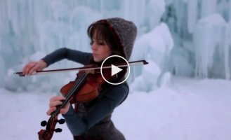Дабстеп на виолончели от Lindsey Stirling - Crystallize