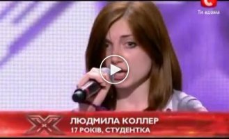 X-Factor Украина. Юля из Одессы
