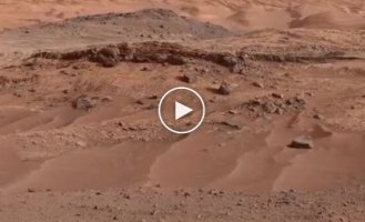Внешний вид поверхности Марса и тамошние звуки