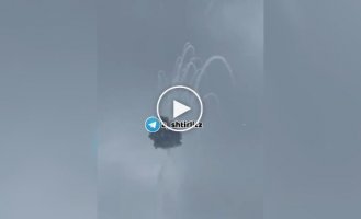 Пілот F-16 знищив російський ударний безпілотник типу Герань-2