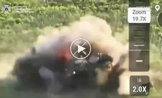 Пограничники с помощью дронов уничтожили квадроциклы врага на Курском направлении