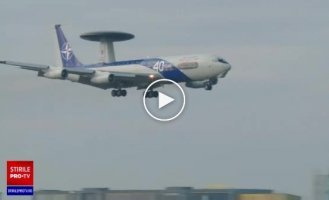 У Румунію прибув літак далекого стеження Boeing E-3 Sentry