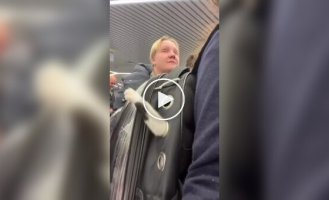 Транспортировка буйного пушистого пассажира