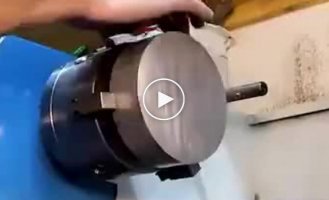 Do-it-yourself engine on a machine