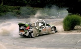 DC и Ken Block - Present Gymkhana Four в хорошем качестве