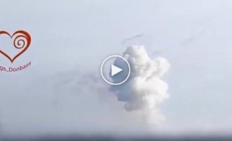 From Donetsk, possible tests of new GLSDB bombs from the USA
