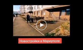 Russian world. New buildings in Mariupol were flooded with shit knee-deep