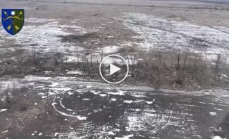 Ukrainian drone drops FOGs on Russian military near Avdiivka