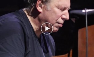 Maestro Hans Zimmer at the piano