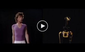 Инженеры Boston Dynamics поздравили группу The Rolling Stones с помощью необычного клипа