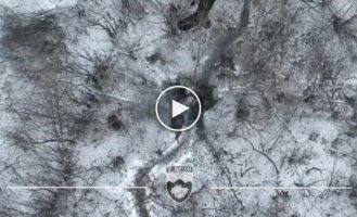 Lugansk region, Ukrainian drone drops FOGs and grenades on Russian military