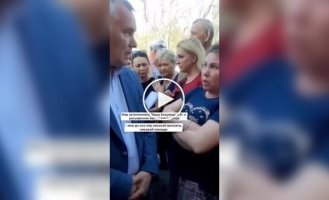 A resident of Orsk criticized the mayor of the flooded city for inaction