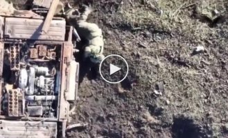 Ukrainian drone operators drop grenades on Russian invaders in Zaporozhye