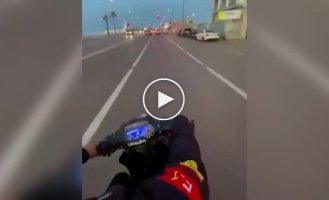 Марокканский хруст - на красный по встречной полосе