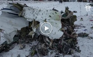 More materials from the Il-76 crash site