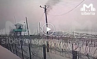 Момент взрыва на Шагонарской ТЭЦ в российской Туве