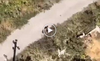 The occupier shoots a civilian while trying to evacuate from the village of Udachnoye in Donetsk region