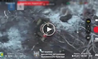 Воины 82 ОДШБр показали, как они уничтожают российских захватчиков в Курской области