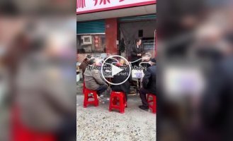 Сельский киберпанк: пропаривание глаз в Китае