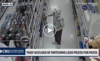 Американец покупал наборы LEGO, заполнял коробки макаронами и возвращал обратно