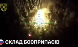 Дронари 28-й ОМБр поджарили операторов БПЛА и десяток транспортных средств оккупантов