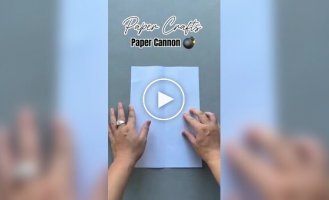 Робимо дуже гучну хлопушку з паперу