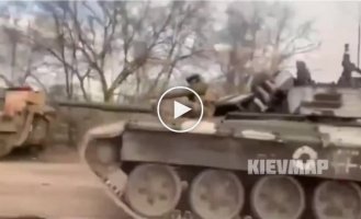 Завели российских танк, теперь он будет наш