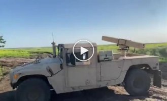 APKWS launcher on HMMWV chassis