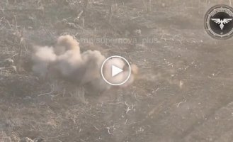 Elimination of an enemy assault group near Berdichi in the Donetsk region