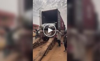 Unsuccessful unloading of a car - where the miscalculation occurred
