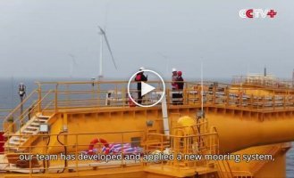 Крупнейшая плавучая ветряная турбина